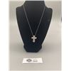 Image 2 : 925 China Cross on Sterling Bond Boyd Chain