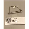 Image 1 : Sterling Tie Clip with 14k Charm