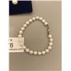 Image 3 : 14k Pearl Bracelet with 10 k Pearl Earrings