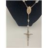 Image 2 : Lot of Religious Pendants and Sterling Silver Rosary.