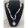 Image 1 : 2 Lace Agate 925 Necklaces