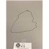 Image 2 : Nice Quality Italian Sterling Necklace/Chain