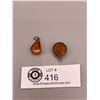 Image 1 : Lot of 2 Pendants, one is Amber.
