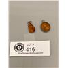 Image 2 : Lot of 2 Pendants, one is Amber.