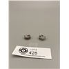 Image 2 : Good Pair of Hoop Earringsin Sterling Silver with Wire Work
