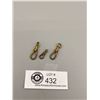 Image 2 : 3 Antique Gold Plated Pocket Watch Chain Catches