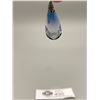 Image 2 : Lovely Blue Crystal and Sterling Teardrop Pendatnt
