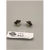 Image 1 : Fabulous Pair of Sterling and Cat's Eye Earrings