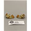 Image 1 : A Fabulous Pair of 1950's Rhinestone Earrings