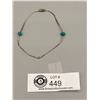 Image 1 : Silver Bead and Turquoise Bracelet