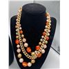 Image 2 : Wonderful Vintage 5 Strand And 3 Strand Necklaces
