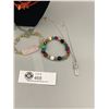 Image 4 : 6 Piece Crystal and Stone Jewelry