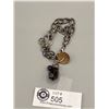 Image 2 : Unusual 925 And Smokey Quartz Bracelet