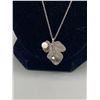 Image 2 : Sterling Locket and Chain and 925 Real Pearls Necklace