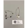 Image 1 : 2 Elegant 925 Bracelts 1 with Coin Pearl