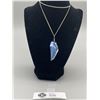 Image 1 : 925 Large Crystal Necklace