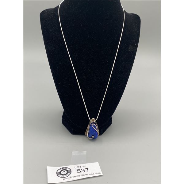 925 Lapis Necklace