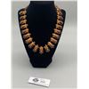 Image 1 : Matisse Brown Enamel Copper Necklace