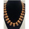 Image 2 : Matisse Brown Enamel Copper Necklace