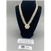 Image 2 : Vintage Genuine Pearl Bib Neckalce from 1950's Japan 16cm