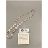 Image 2 : 1950's Translucent White Glass Bead Necklace and Small Red Glass Bead Spacers