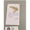 Image 1 : Retro Faux Pearl Brooch Gold Tone Frame