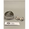 Image 2 : A Very Nice Silver Tone Clasp Bracelet with Matching Earrings