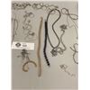 Image 2 : A Nice Lot of Silver Tone Plated and .925 Silver Jewelry