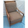 Image 1 : Tommy Bahama Rattan Armchair w/ Woven Accents 26"x20"x36" Back Ht.