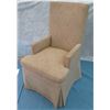 Image 1 : Gregorius Pineo Tall Upholstered Armchair 23"x21"x42" Back Ht.