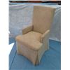 Image 2 : Gregorius Pineo Tall Upholstered Armchair 23"x21"x42" Back Ht.