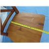Image 8 : Pottery Barn Wooden Chair w/ Crossed Back 21"x18"x36" Back Ht.