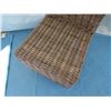 Image 2 : Woven Rattan Chair (no cushion) 18"x17"x41" Back Ht.