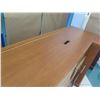 Image 11 : Large 4-Piece Solid Wood Entertainment Center w/ Cabinet & 6 Drawers 120"x30"x43"H