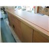 Image 13 : Large 4-Piece Solid Wood Entertainment Center w/ Cabinet & 6 Drawers 120"x30"x43"H