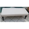 Image 1 : Crate & Barrel Upholstered Bench w/ Metal Stud Detail 52"x20"x18" Ht.