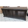 Image 1 : Pottery Barn Sideboard Cabinet w/Louvered Doors & Interior Shelving 73"x20"x31"H, General Surface We