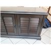 Image 2 : Pottery Barn Sideboard Cabinet w/Louvered Doors & Interior Shelving 73"x20"x31"H, General Surface We