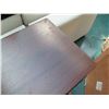 Image 4 : Long Wooden Console Table w/ Center Drawer 84"x20"x30"H (shows scratches/surface wear)