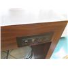 Image 5 : Long Wooden Console Table w/ Center Drawer 84"x20"x30"H (shows scratches/surface wear)
