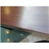 Image 7 : Long Wooden Console Table w/ Center Drawer 84"x20"x30"H (shows scratches/surface wear)