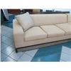 Image 2 : Edward Ferrell Sectional Sofa Sleeper Bed w/ Etched Wooden Base, 120"x75"x27"H
