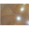 Image 2 : Rectangular Wooden Table w/ Round Metal Base 60" x 36" x 30"H