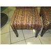 Image 5 : Qty 4 Woven Chairs 19" x 16" x 36" Back Ht.