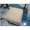 Image 2 : Wooden Bar-Height Stool w/ Cushioned Seat 17"x17"x31"H