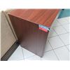 Image 2 : Wooden Console Table w/ Drawer & Outlet 84"x20"x31"H (some surface wear & tear)