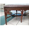 Image 2 : Rattan Pacifica Bench w/ Woven Top 57"x20"x21"H