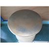 Image 2 : Tall Round Ceramic Side Table 25" Dia x 24"H