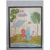 Image 1 : Large Framed Canvas Art, Reproduction, Coated Aluminum Frame 40" x 50"