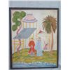 Image 1 : Large Framed Canvas Art, Reproduction, Coated Aluminum Frame 40" x 50"